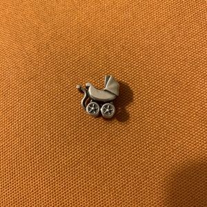 RETIRED James Avery baby stroller